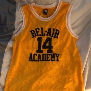 Fresh prince of Bel-air basketball jersey